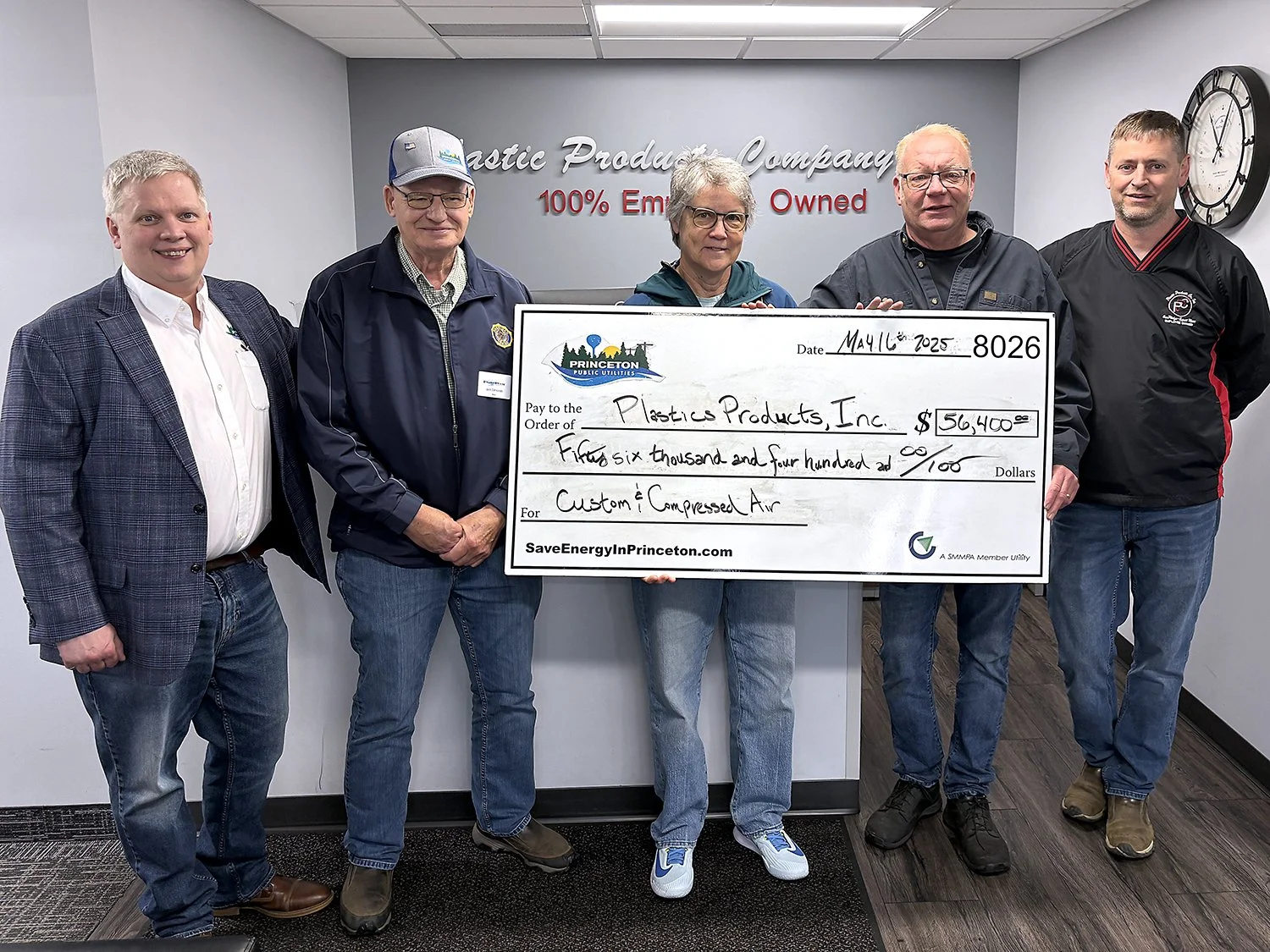 PLASTIC PRODUCTS – EQUIPMENT UPGRADES AND COMPRESSED AIR LEAK REPAIRS